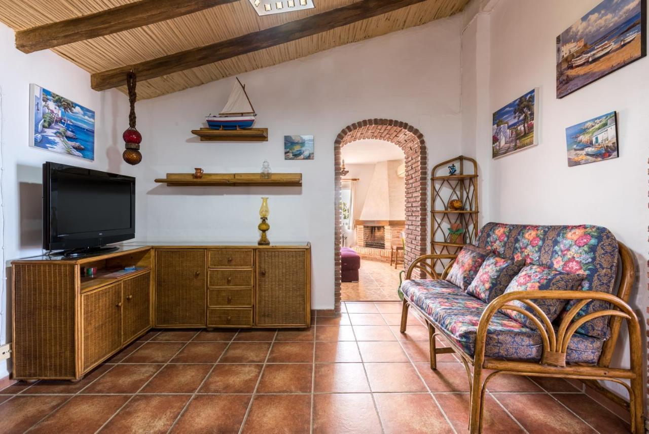 Casa Del Pipa Con Vistas Al Mar Villa Benajarafe Exterior foto